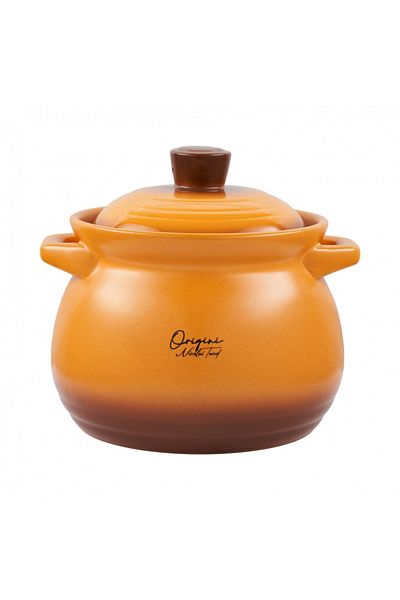 Heinner Ceramic pot with lid Heinner HR-FJ-070, NICOLAI TAND, 19 x 19.5 cm, 6 L