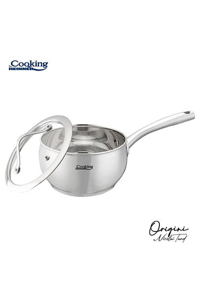 Heinner Stainless steel saucepan with lid Heinner HR-RW-T018 NICOLAI TAND, 16 x 9 cm, 1.8 L