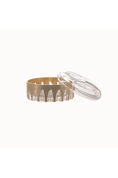 Dania Gold Acrylic Date, Sweets And Nuts Box