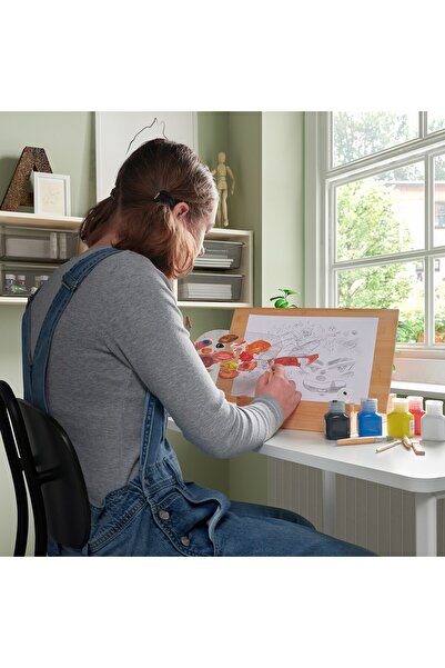 IKEA SOLF GEL 3-piece easel and accessories set