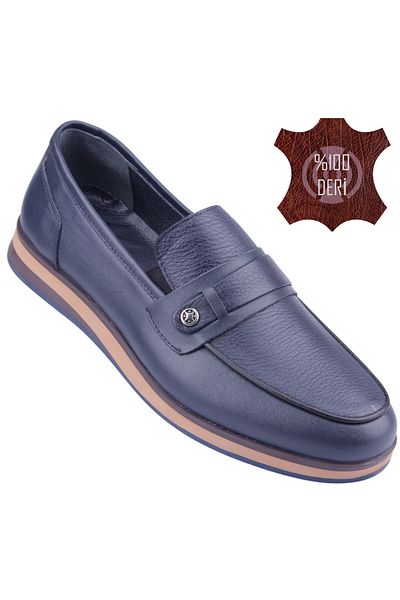 DETECTOR Genuine Leather Orthopedic Ultra Comfortable Stylish Men's Shoes 6110