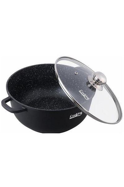 Heinner Heinner HR-SCO-A0340A cast aluminum casserole, 18.5 L, 40x17.5 cm (Black)