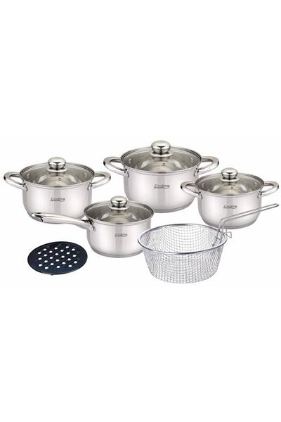 Heinner Heinner HR-MSF-8178 cooking set, 10 pieces (Stainless steel)