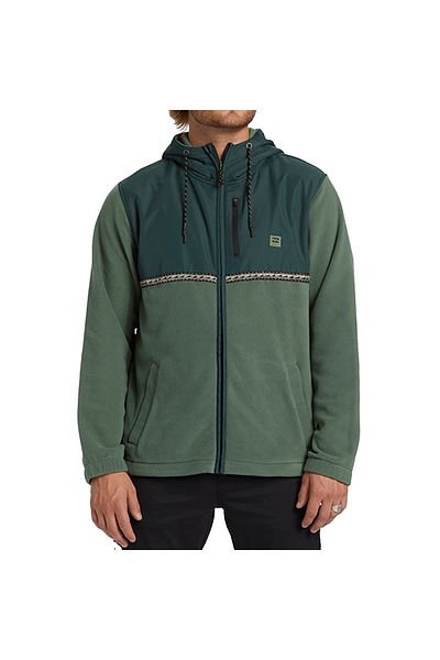 BİLLABONG Billabong Boundary Lite Zip Men's Green Fleece Jacket