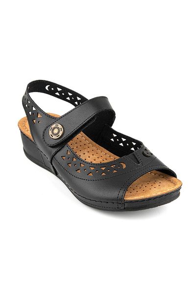 Muya Günter 35261 Genuine Leather Women's Sandals