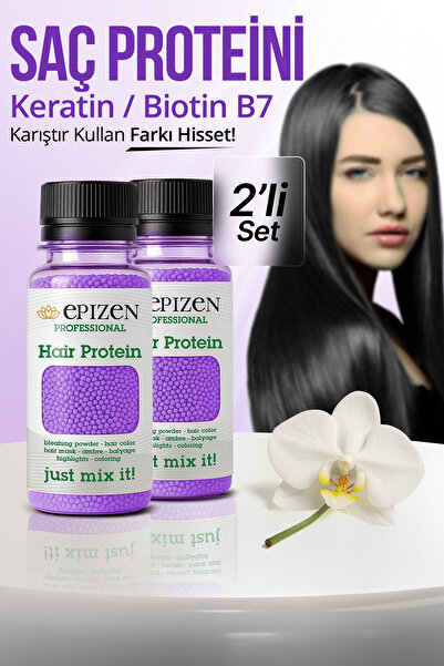 EPİZEN 2 li Biotin Destekli Dökülmelere Karşı Profesyonel Saç Bakım Proteini