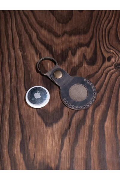 MY Leather Airtag Keychain Leather Case