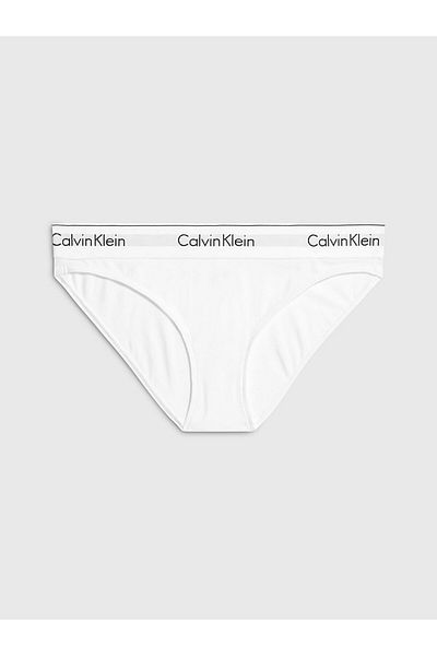 Calvin Klein Λογότυπο γυναικείας μάρκας Μεσαία ψηλόμεση αναπνεύσιμο άνετο ύφασμα Λευκή τέφρα Κατάλληλο για καθημερινή χρήση