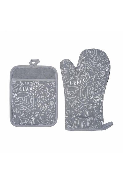 Heinner Heinner 2-piece kitchen set HR-KS2-GRI (Grey)