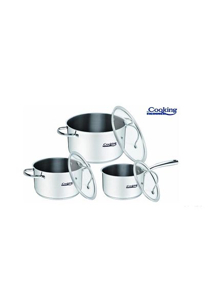 Heinner Heinner Anna Cooking Set HR-RLW-6PSC, 6 pieces, Stainless steel