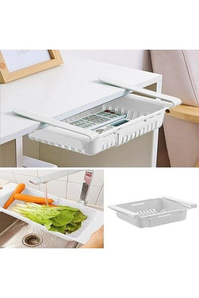 Sec on Urve Organizer - Shelf with Adjustable Strainer