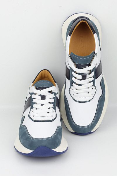 HARRY MANSON Model 127 Genuine Calf-Nubuk Leather Men's Daily Shoes