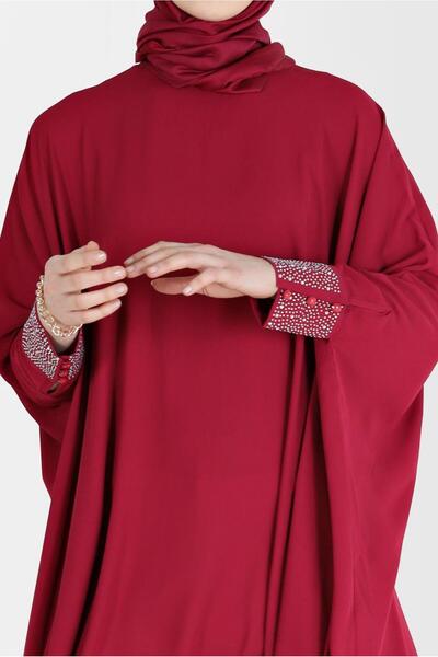 Alvina KOLLARI TAŞ BASKILI ASİMETRİK KESİM TUNİK 40858