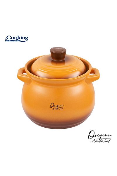 Heinner Ceramic pot with lid Heinner HR-FJ-052, NICOLAI TAND, 17 x 18 cm, 4.5 L