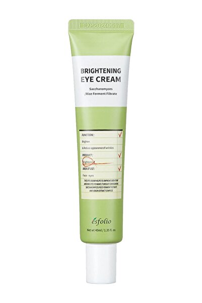 Esfolio Pirinç Içeren Nemlendirici Göz Kremi Rice Brightening Eye Cream 40ml