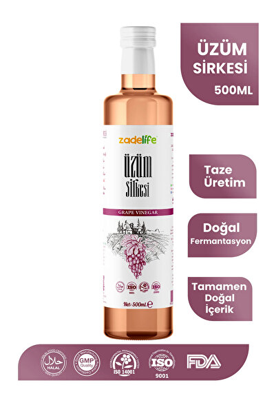 zadelife Üzüm Sirkesi 500 ml