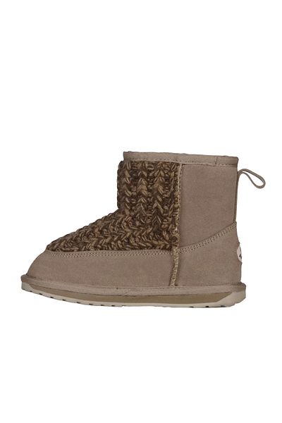 EMU Australia Mauboy Knit Unisex Kids Beige Boots Unisex Kids Boots K13106