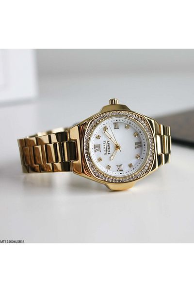 MICHAEL TOMMY Mt 325006 Lsb33 Women's Wristwatch with Steel Cord