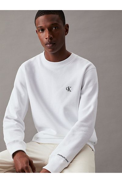 Calvin Klein Ανδρικό φούτερ τζιν με λαιμόκοψη - J30j 314536   U 006389