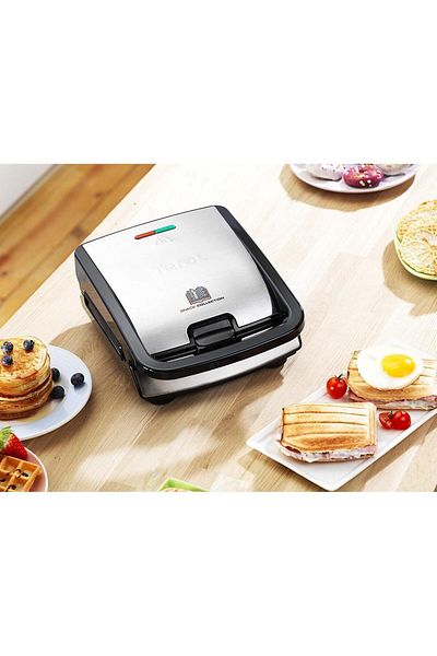TEFAL Set 2 placi pentru foi de napolitana Tefal Snack Collection+ Carte de retete, XA800512