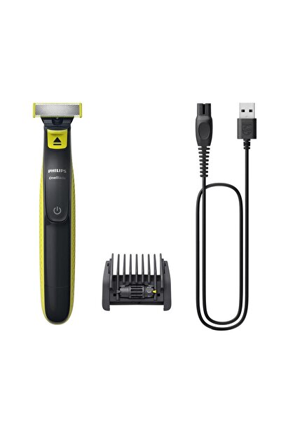 Philips Aparat de tuns si ras Philips QP2724/20 OneBlade, Pieptene reglabil 5...