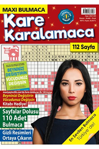 MAXİ Kare Karalamaca 008