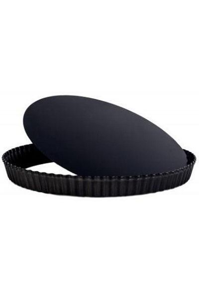 vanora Vanora VN-SL-CC1070 Tart Tray, Removable Base, 28 x 3 cm (Black)
