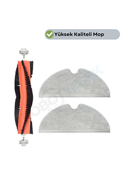 robotyedek Xiaomi Mop 2 Pro 3D - Cameră de precizie și perie principală de rezervă (Mop-3 piese)