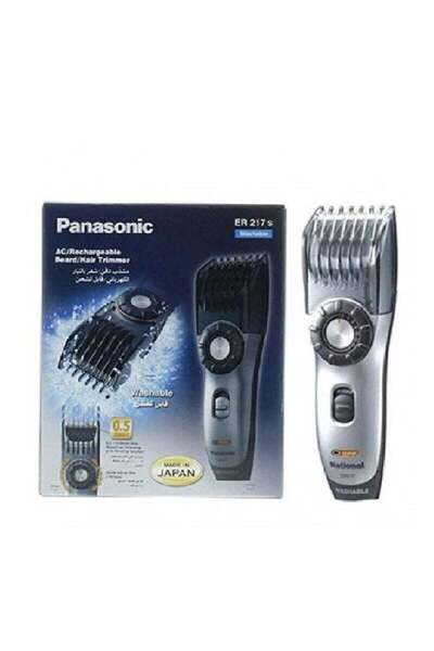 PANASONIC ER217 Rechargeable Wet/Dry Beard Trimmer, 14 Cutting Lengths
