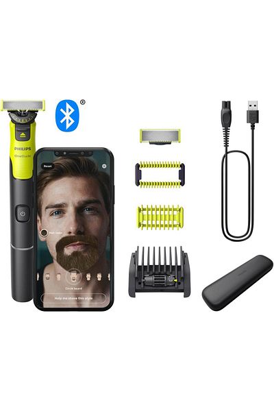 Philips Philips OneBlade 360 ​​QP4631/65 hybrid shaver, trimmer and trimmer, 5-in-1 adjustable comb