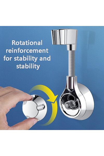 COOYA Shower Head Holder | Flexible Shower Head Holder | Adjustable Vacuum Suction Cup Shower Head