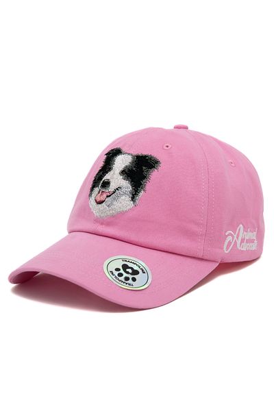Trampoline Border Collie Dog Embroidered Hat - Animal Hat