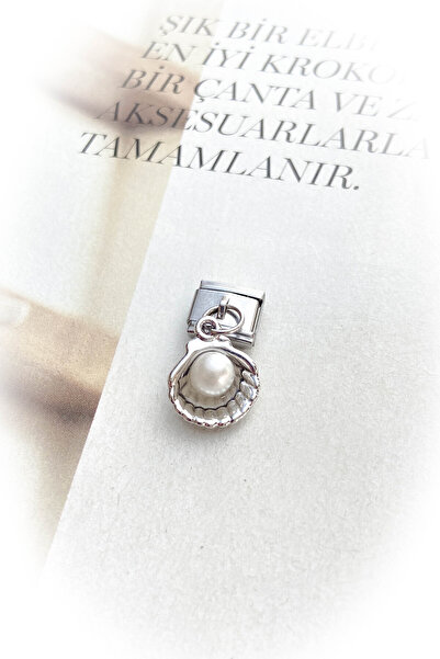 roshel Gümüş Renk Kararmaz İtalyan Bileklik Charm 12 Farklı Model