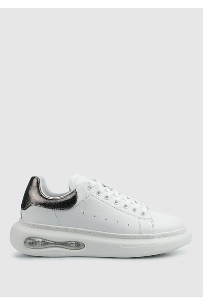 Provoq Γυναικείο Sneaker από δέρμα Platinum