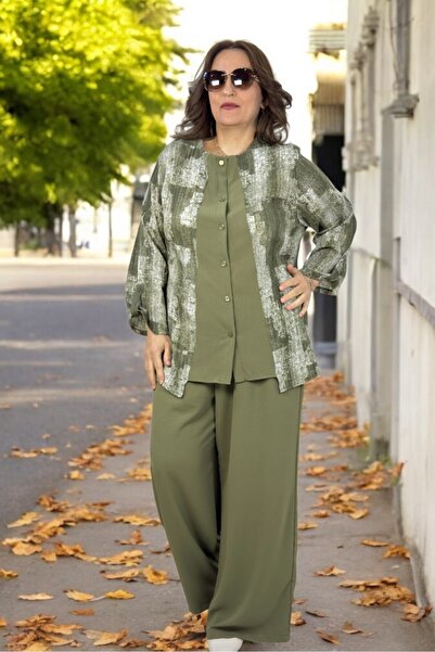 yagmurberen Balloon Sleeve Folding Strong Elastic Trousers Large Unity Double Aerobin Suit