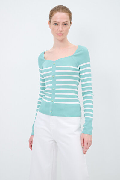 adL V Yaka Triko Hırka