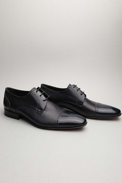 Gondol Ανδρικό Γνήσιο Δέρμα Classic Navy Blue 42 Ttx.155