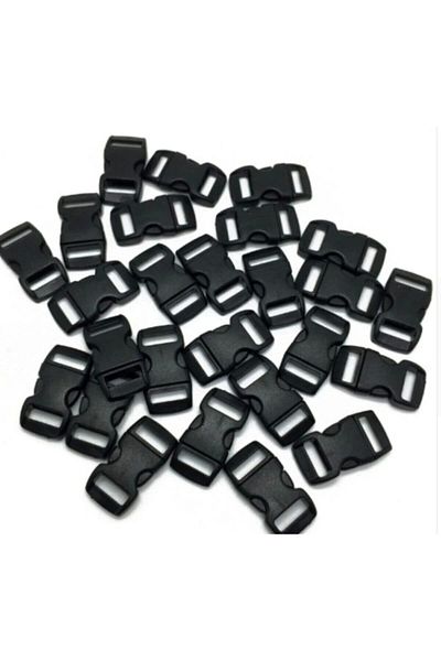 PARACORD 15mm Plastic Clips 25 Pieces