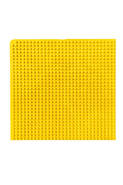 CREATİVE GAMES Yapı Zemini Sarı Yapı OyuncakClassicUyumlu 25x25 cm
