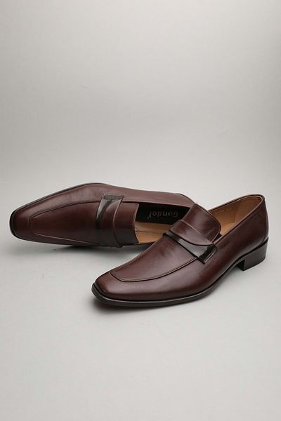 Gondol Piele autentică pentru bărbați Classic Brown 41 Ttx.159
