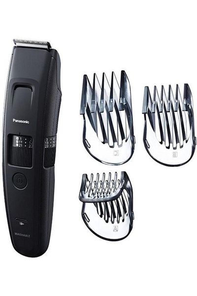 PANASONIC Panasonic ER-GB86-K503 Beard Trimmer, 3 Accessories, Washable (Black)
