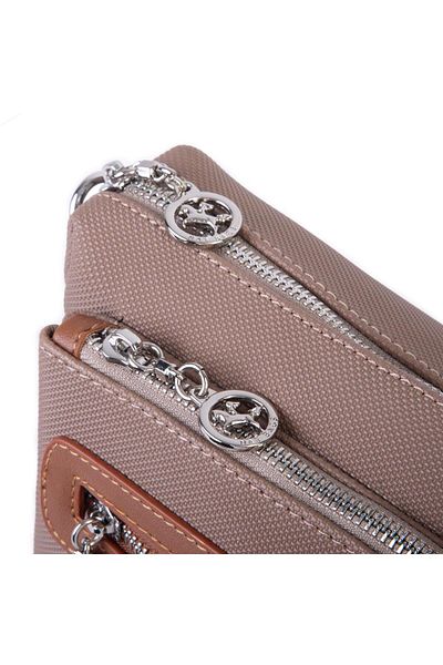 Nas Bag Geantă zilnică cu mai mulți ochi (lățime: 26 cm; lungime: 17 cm) Mink Tan Lacste