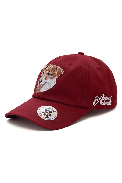 Trampoline Jack Russell Terrier Dog Embroidered Hat - Animal Figure Hat