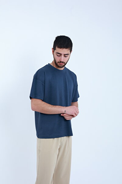 TKT Футболка з модальної тканини унісекс оверсайз з текстурованою гладкою поверхнею