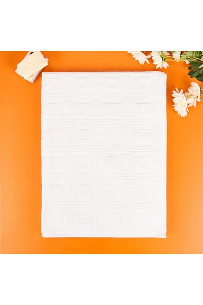 Evidea Soft Premium Kybele Bath Towel - White - 68X137 cm