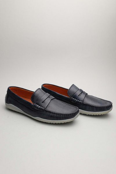 Gondol Ανδρικό Γνήσιο Δέρμα Classic Loafer Navy Blue 40 Ttx.60152