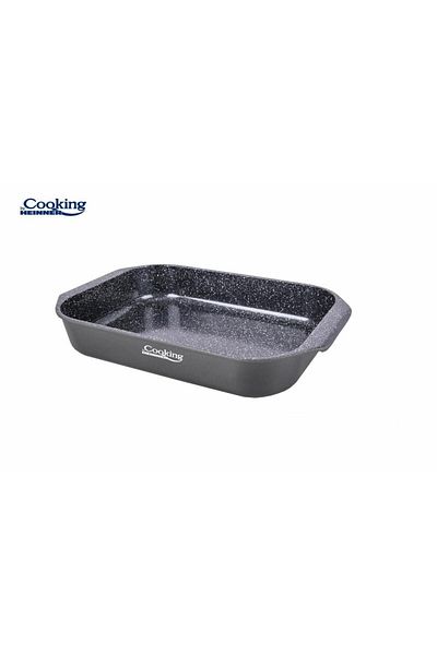 Heinner Tava inalta aluminiu Heinner DARK LINE, 39.5 x 26 cm