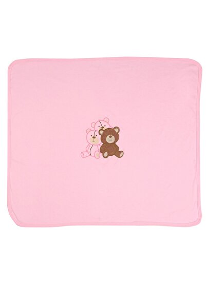 Kindo Baby بطانية أطفال 100% قطن 3 قطع بطانية قطن ممشط على شكل دبدوب