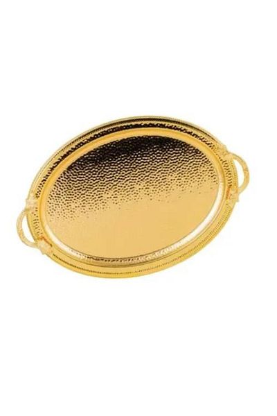 Osena Oval serving tray with handles Osena Deco Art, 40 x 27 cm (Gold)