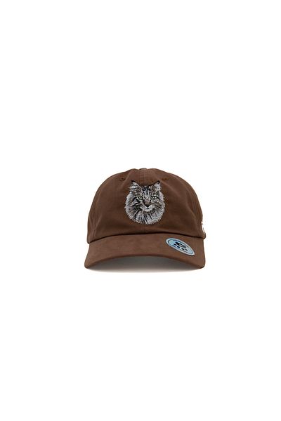 Trampoline Tabby Cat Embroidered Hat - Animal Figured Hat